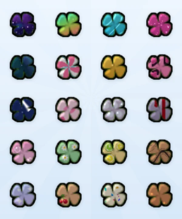 Twenty Mazo Clover animations from the game